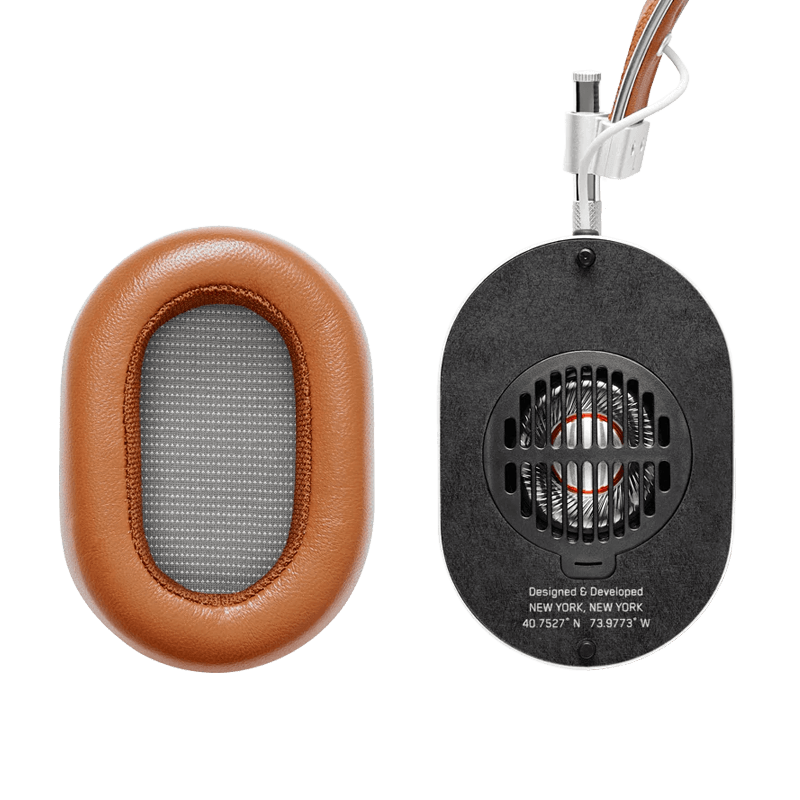 MH40 Wireless (Silver Metal / Brown Coated Canvas)