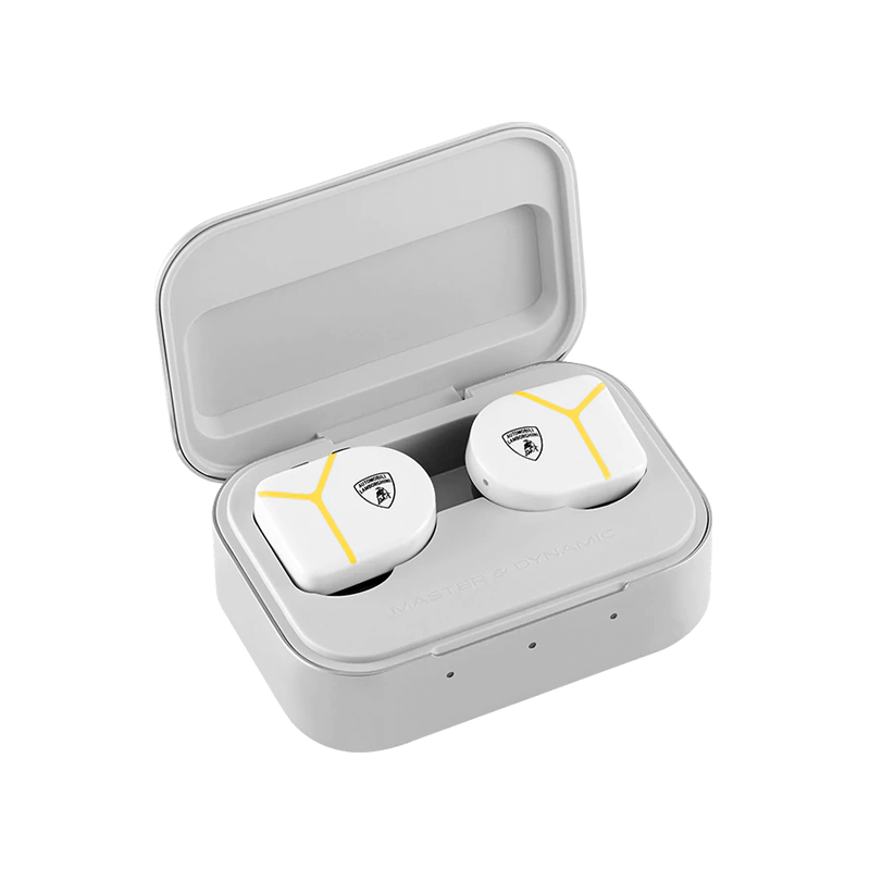 MW07 Plus Automobili Lamborghini (Polished White / Matte Silver Case)