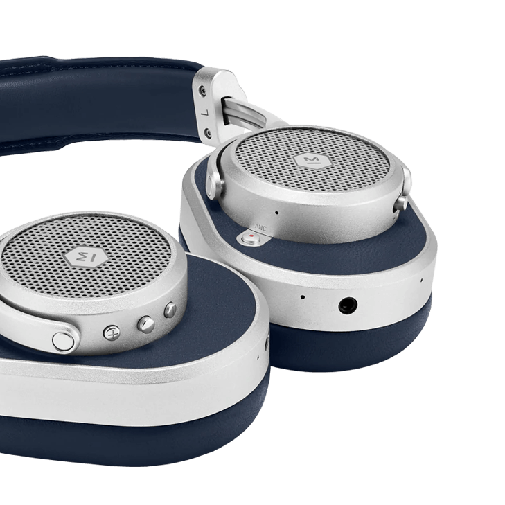 MW65 (Silver Metal / Navy Leather)